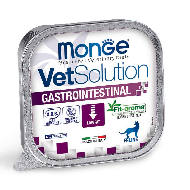Monge VetSolution Gastrointestinal Feline 100g - Gatti Adulti Monge VetSolution Gastrointestinal Feline 100g - Gatti Adulti